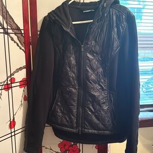 Athleta active fleece/quilt jacket